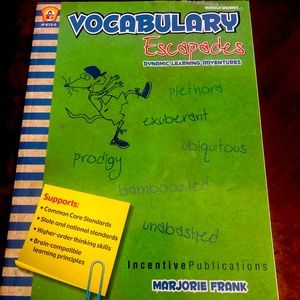 Vocabulary Escapades middle grades classroom book